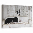 Elegant Great Dane in Urban Art Wall Decor - Dog Canvas Art & Prints