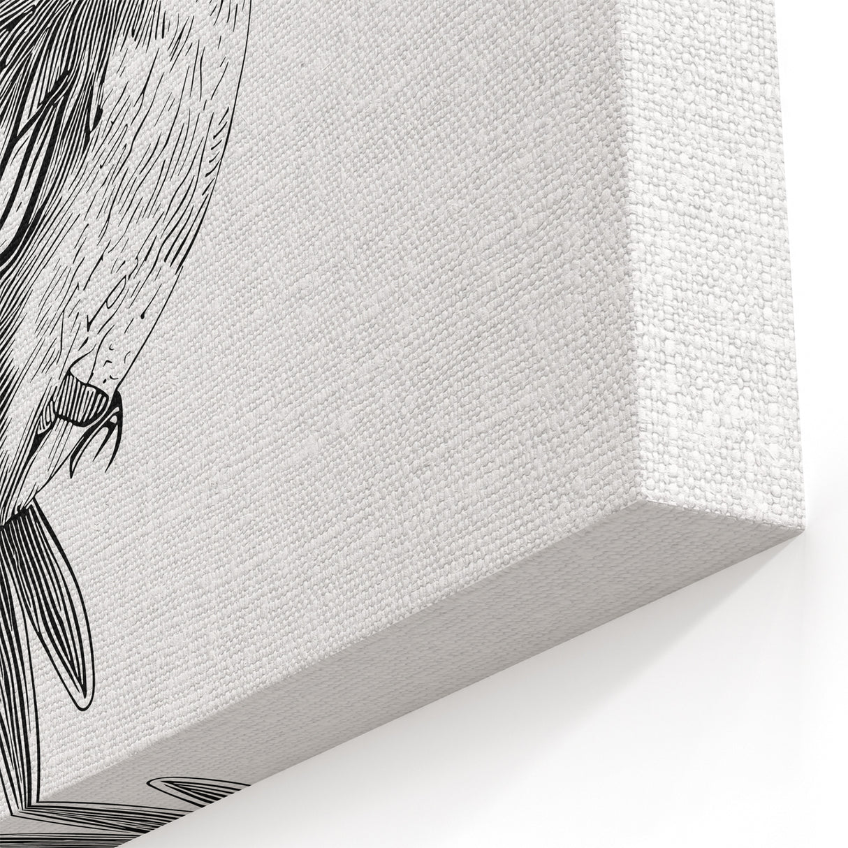 Minimalist Hummingbird Line Art - Elegant Hummingbird Decor & Print