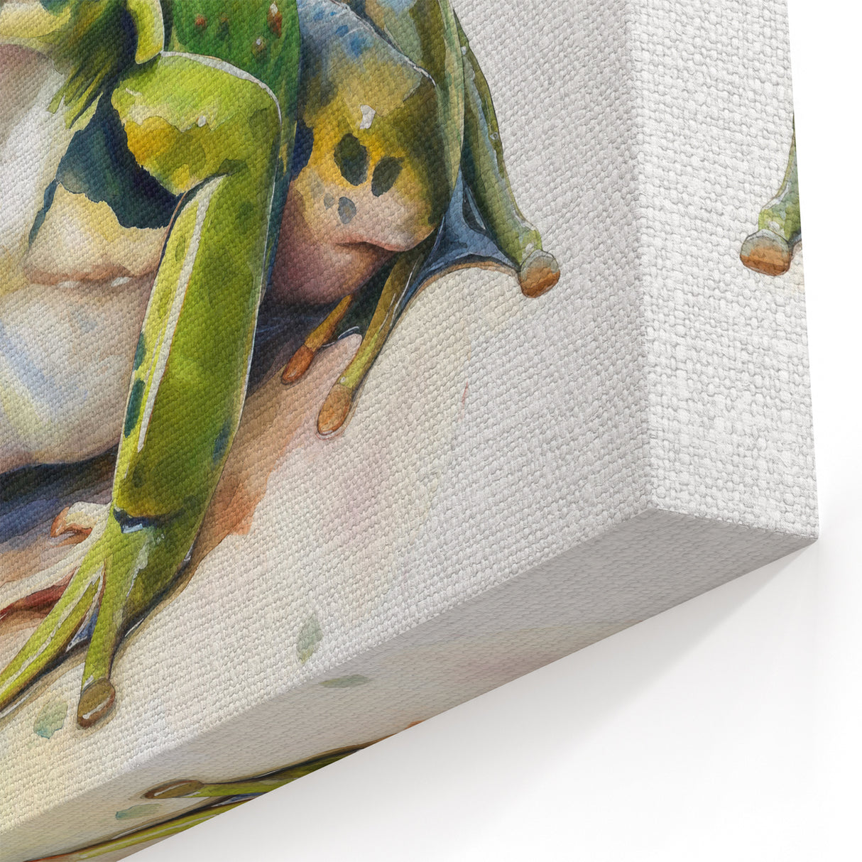 Realistic Frog Wall Art - Detailed Amphibian Canvas & Framed Prints