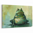 Expressive Frog Wall Art - Unique Amphibian Canvas & Framed Prints