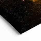 Cosmic Nebula Abstract Wall Art | Vibrant Space-Inspired Decor