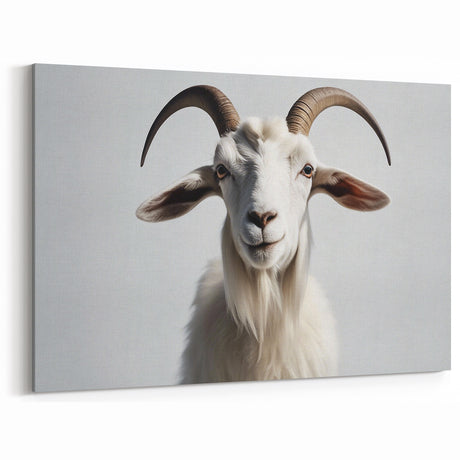 Majestic Goat Wall Art - Premium Canvas, Framed & Acrylic Decor Options