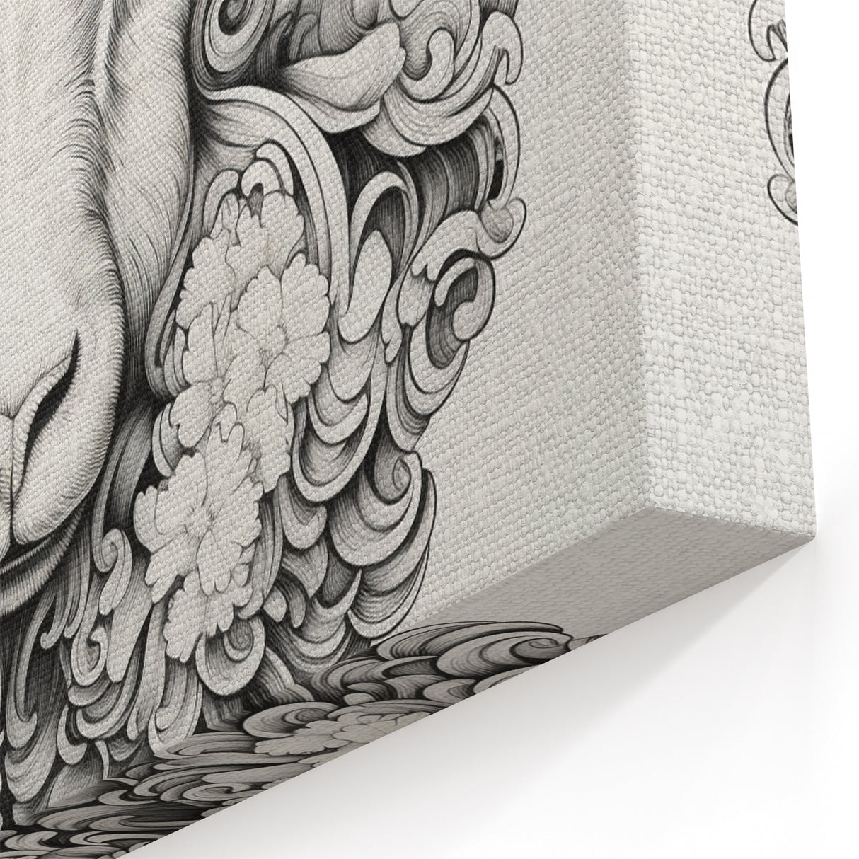 Elegant Sheep Wall Art - Intricate Canvas, Framed & Acrylic Decor
