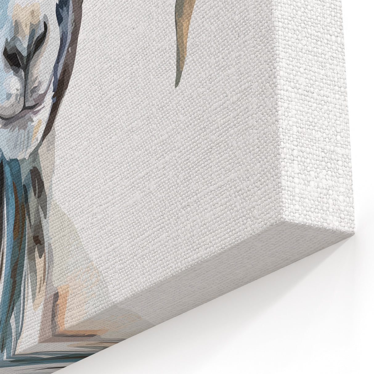 Watercolor Goat Wall Art - Artistic Canvas, Framed & Acrylic Prints