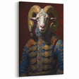 Regal Goat Art Print - Noble Portrait Style Wall Decor