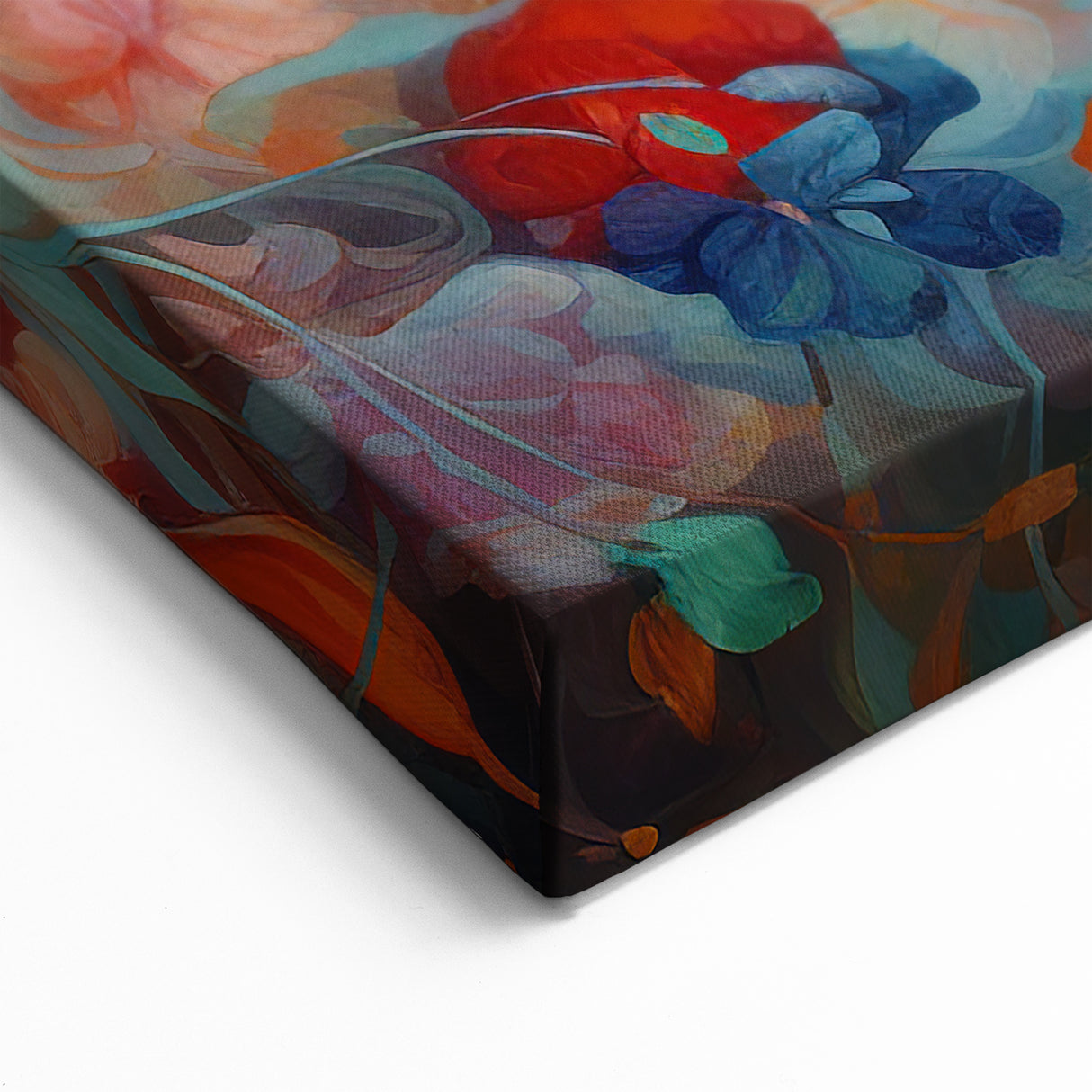 Floral Goat Wall Art - Lush Canvas, Framed & Acrylic Prints
