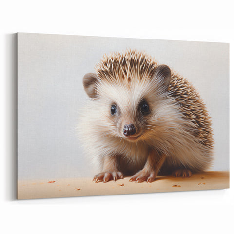 Charming Hedgehog Wall Decor - Cute Animal Art Print for Home