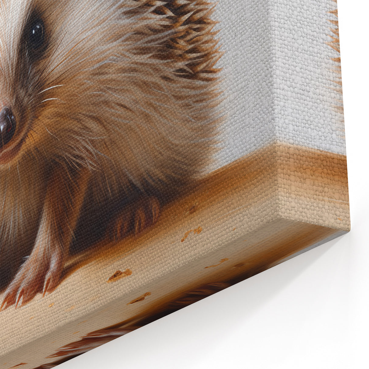 Charming Hedgehog Wall Decor - Cute Animal Art Print for Home
