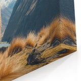 Serene Llama Wall Art - Scenic Canvas & Framed Prints for Nature Lovers