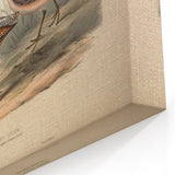 Shore Birds Wall Art - Coastal Grey Snipe Canvas Art Print for Beach Decor