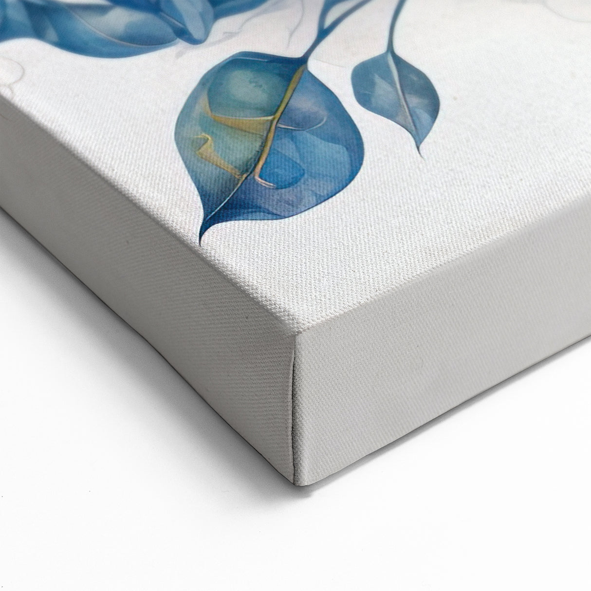 Exquisite Blue Butterfly Wall Art - Detailed Canvas Print & Decor