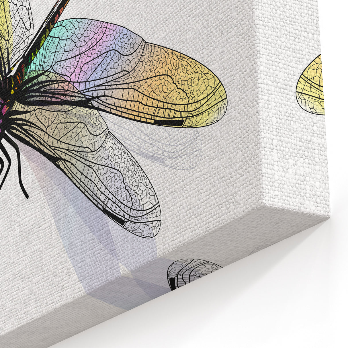 Dragonfly Art Poster - Vibrant Insect Wall Decor in Canvas & Framed Prints
