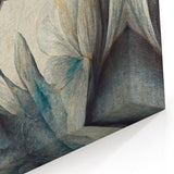 Soft Petals Abstract Floral Canvas - Modern Botanical Wall Art