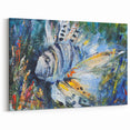 Abstract Fish Art - Vibrant Canvas, Framed & Acrylic Prints