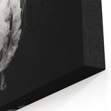 Monochrome Jellyfish Wall Art - Elegant Marine Life Canvas & Prints