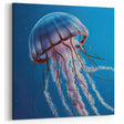 Serene Jellyfish Wall Art - Peaceful Marine Life Canvas & Framed Prints