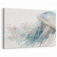 Delicate Jellyfish Wall Art - Ethereal Marine Life Canvas & Prints
