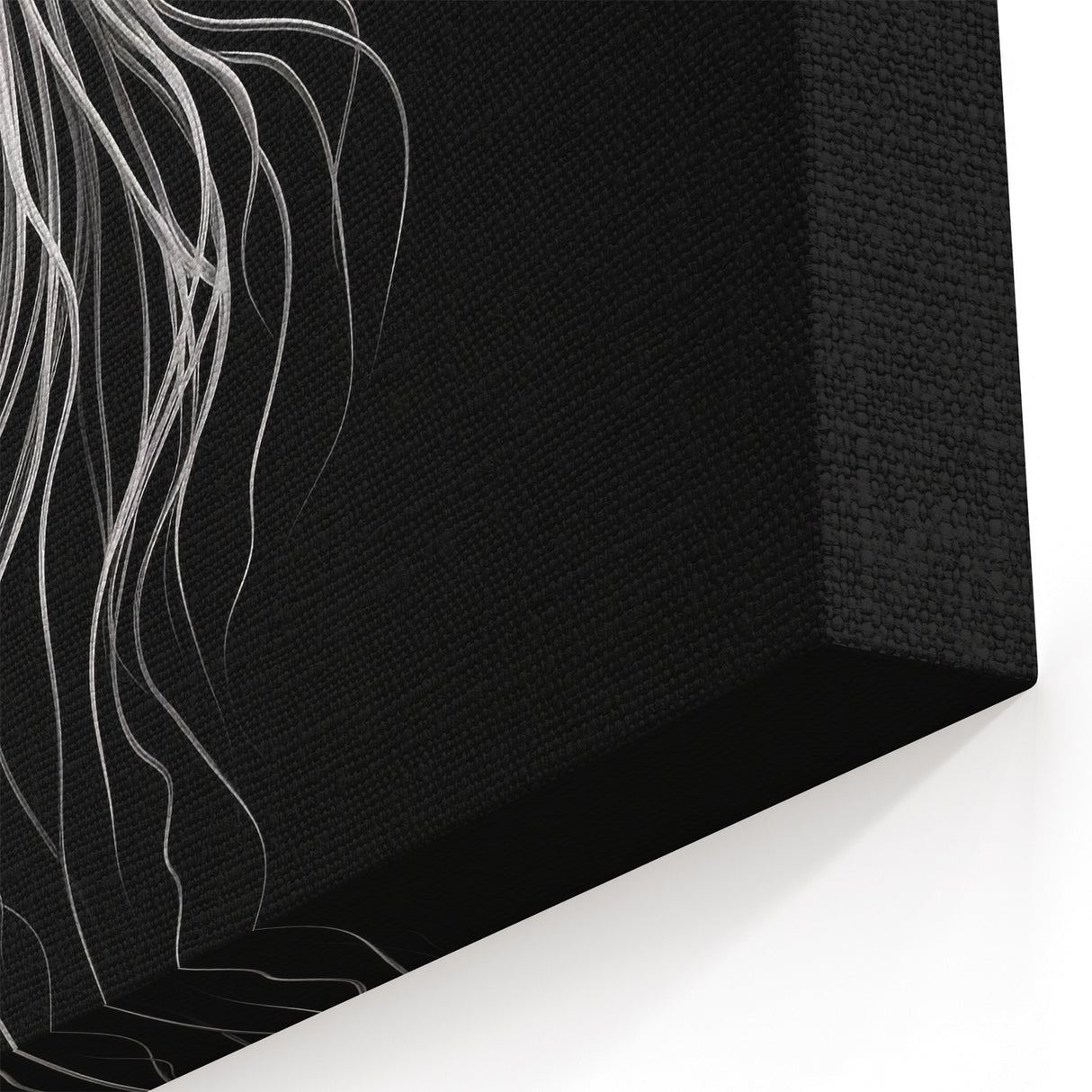 Minimalist Jellyfish Wall Art - Sleek Marine Life Canvas & Prints
