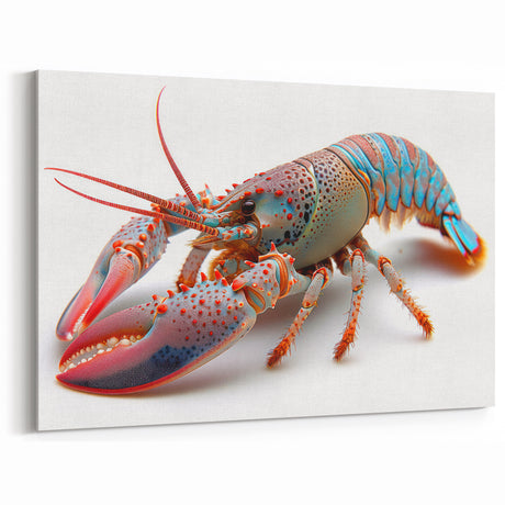 Colorful Lobster Art - Marine Life Canvas & Framed Wall Decor