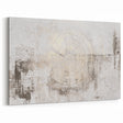Modern Strokes and Lines Abstract Art in Neutral Tones