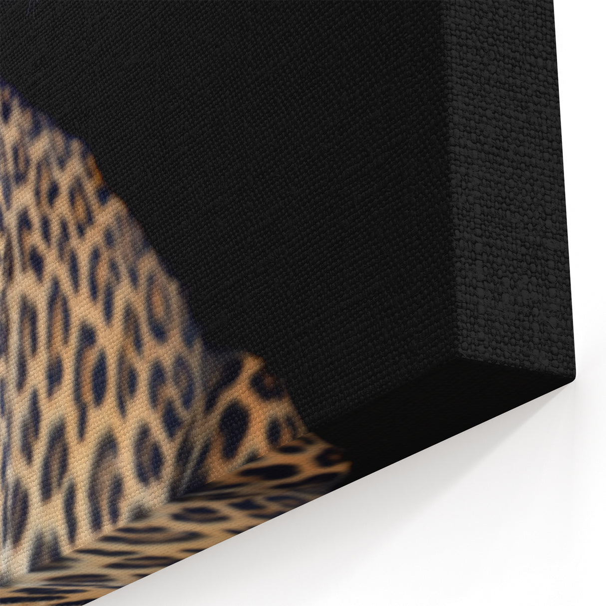 Leopard Framed Art - Majestic Wildlife Canvas Print
