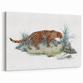 Majestic Jaguar Wall Art - Exotic Wild Cat Canvas Print for Nature Lovers