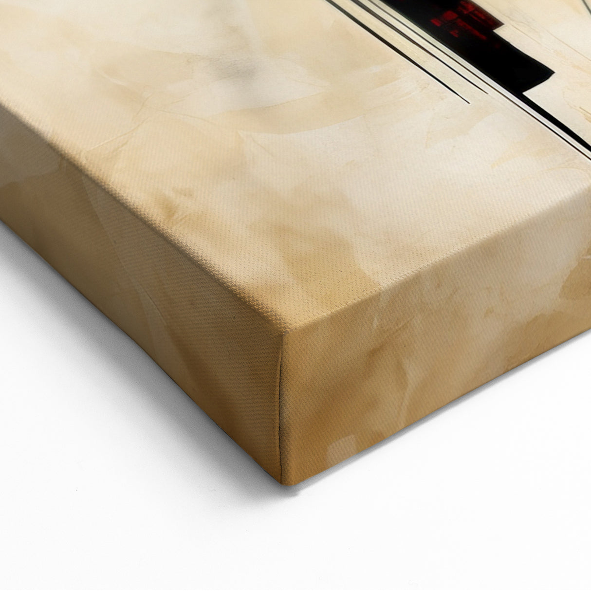 Geometric Abstract Strokes and Lines Canvas - Modern Minimalist Art
