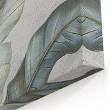 Elegant Leaf Line Art - Abstract Strokes and Modern Canvas Design