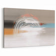 Abstract Brush Strokes and Lines - Modern Geometric Wall Art Canvas