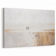 Minimalist Landscape Art - Serene Abstract Canvas with Neutral Tones