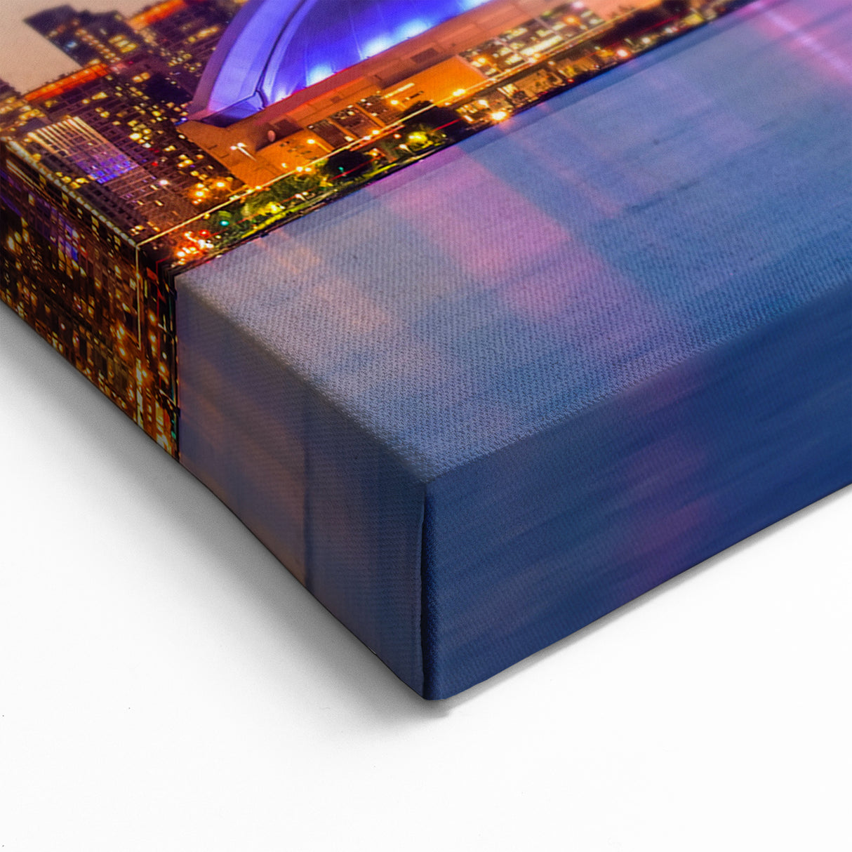 Vibrant Toronto Skyline Art | CN Tower and City Lights Nightscape