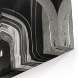 Gothic Arches Wall Art - Dramatic Architecture Canvas Print