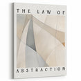 Modern Minimalist Art - Geometric Soft Tones - Contemporary Wall Decor