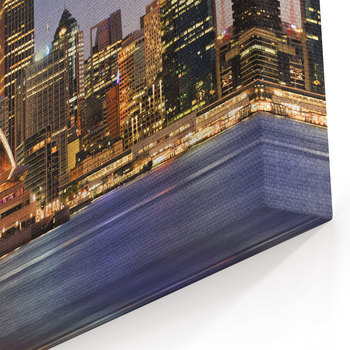 Elegant Sydney Night Skyline Wall Art - Stunning Cityscape Photography