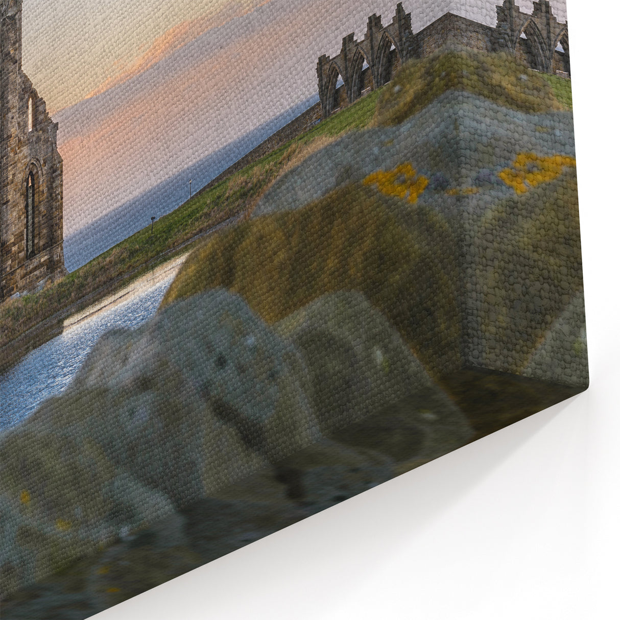 Ancient Ruins Wall Art - Historical Architecture Canvas Print