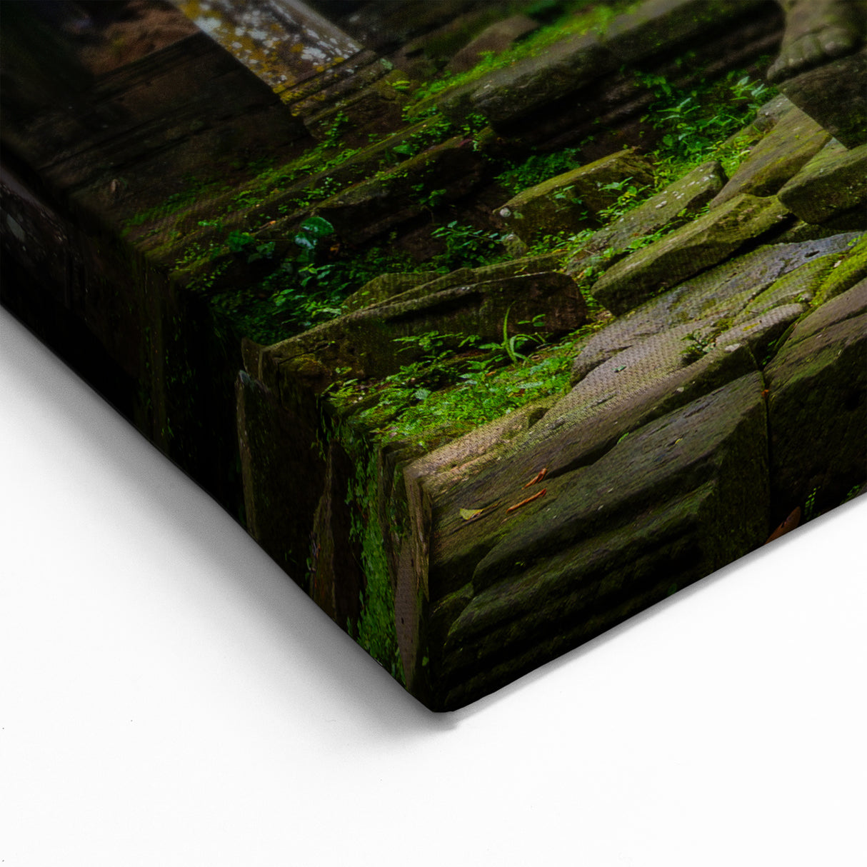 Ancient Ruins Wall Art - Majestic Architectural Heritage Canvas Print