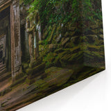 Ancient Ruins Wall Art - Majestic Architectural Heritage Canvas Print