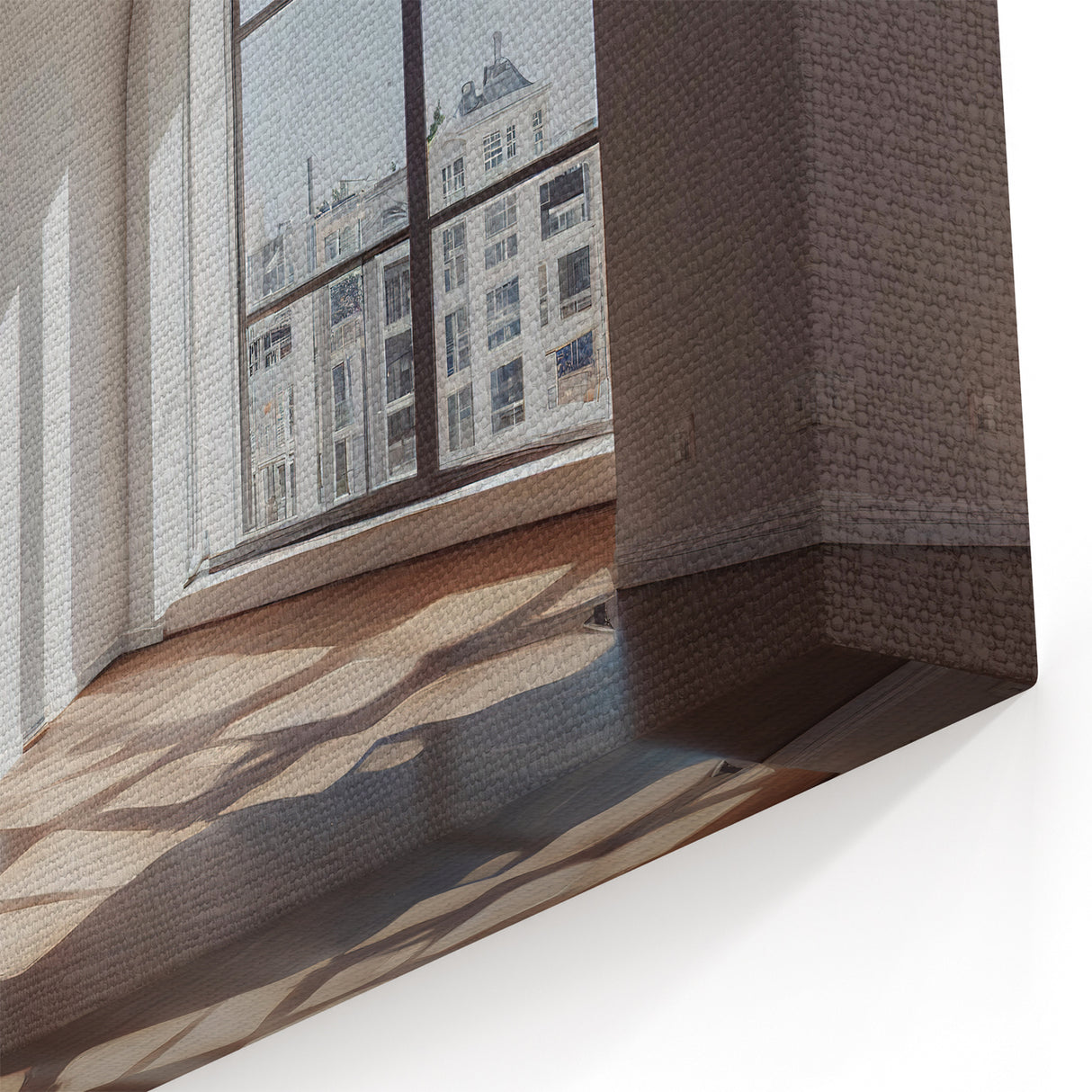 Modern Arch Windows Wall Art - Minimalist Architecture Canvas Print
