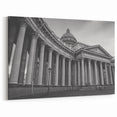 Classical Columns Wall Art - Architectural Masterpiece Canvas Print