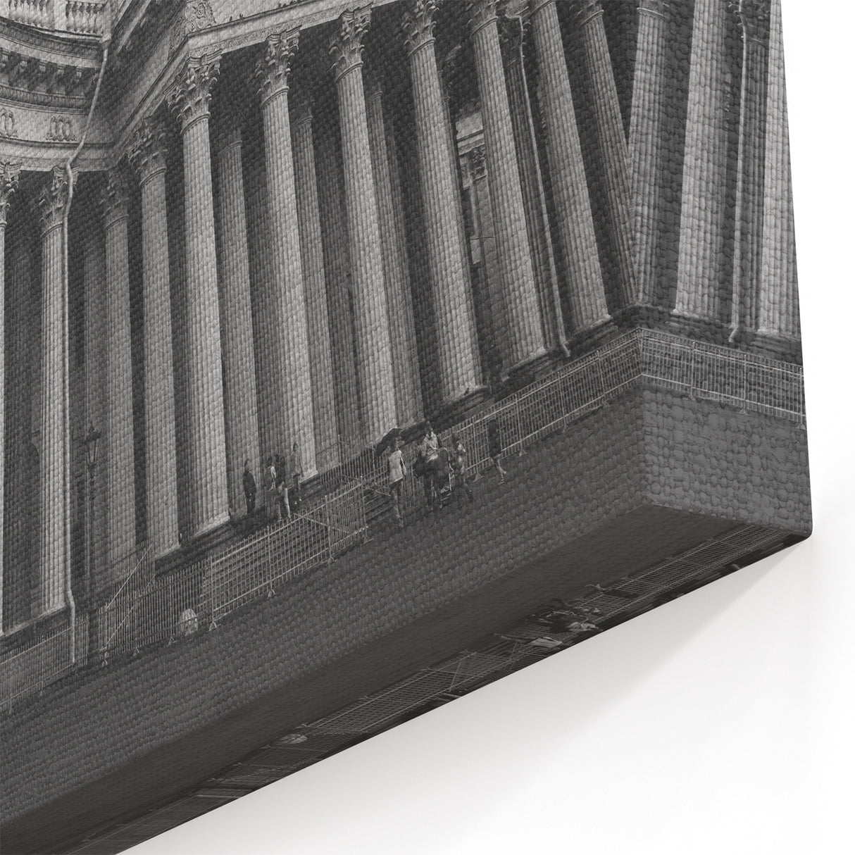 Classical Columns Wall Art - Architectural Masterpiece Canvas Print