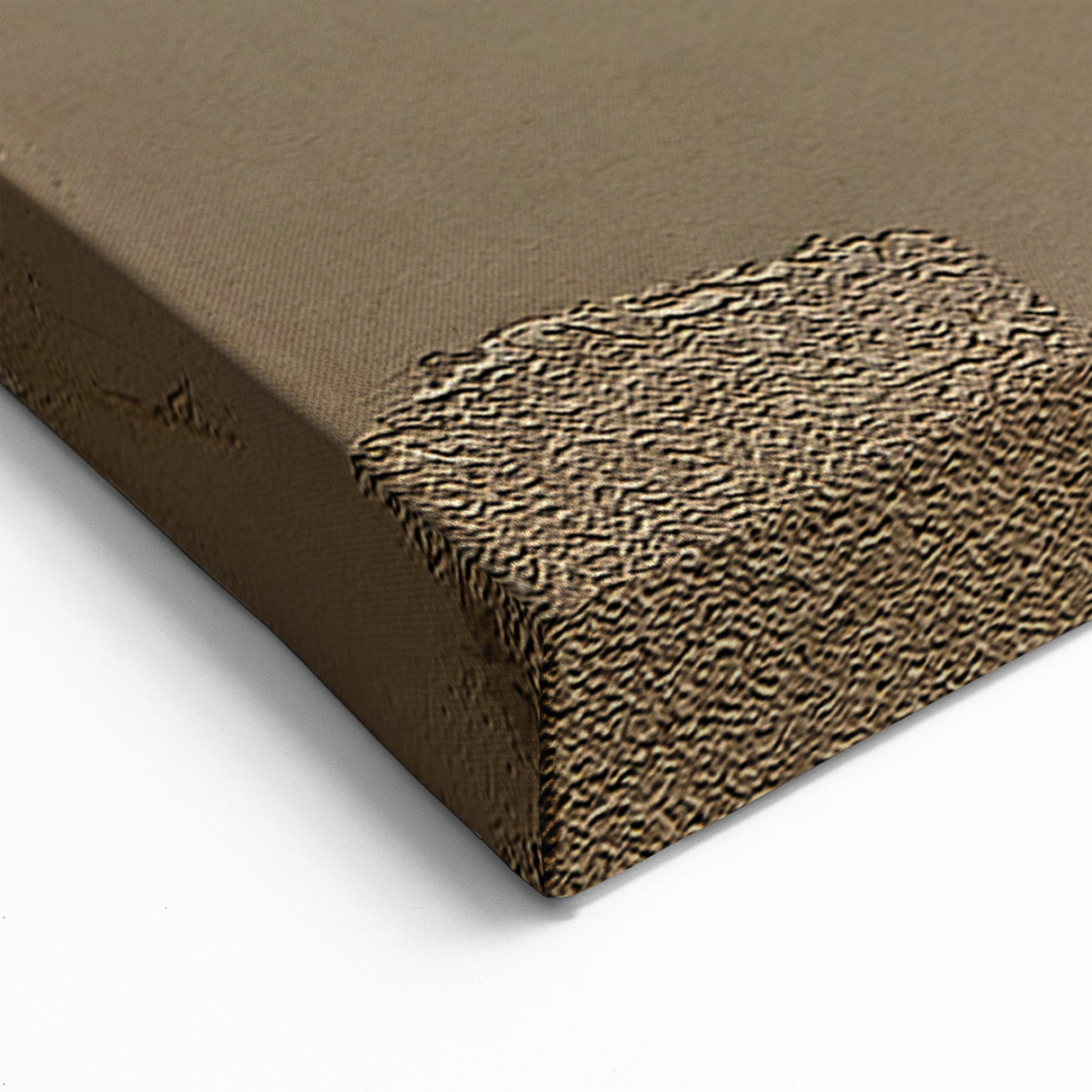 Modern Strokes Wall Art - Abstract Black and Gold Canvas Print