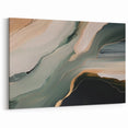 Contemporary Abstract Line Art – Fluid Strokes Canvas Wall Art