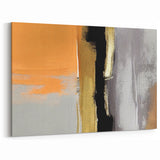 Abstract Brush Strokes Canvas – Modern Geometric Line Art Wall Decor