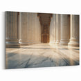 Grand Architectural Columns Wall Art - Classical Canvas & Framed Print