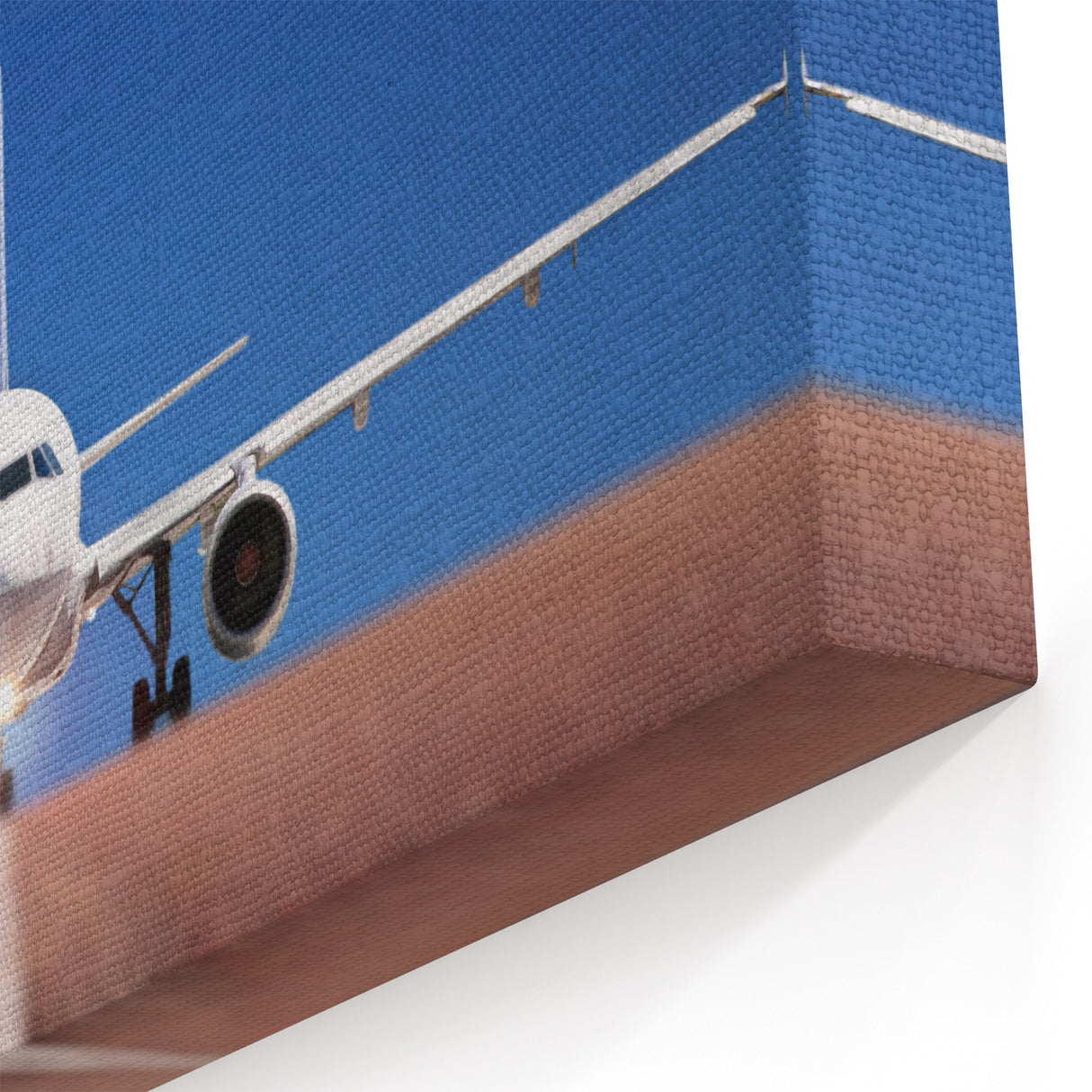 Modern Aviation Art - Jet Plane Wall Art for Aviation Enthusiasts - Canvas Print