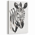 Majestic Zebra Wall Art - African Wildlife Zebra Canvas & Framed Prints