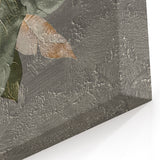 Geometric Line Art Canvas – Earthy Tones with Textured Abstract Design