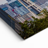 Seattle Skyline Panorama Art | Vibrant Cityscape Wall Decor