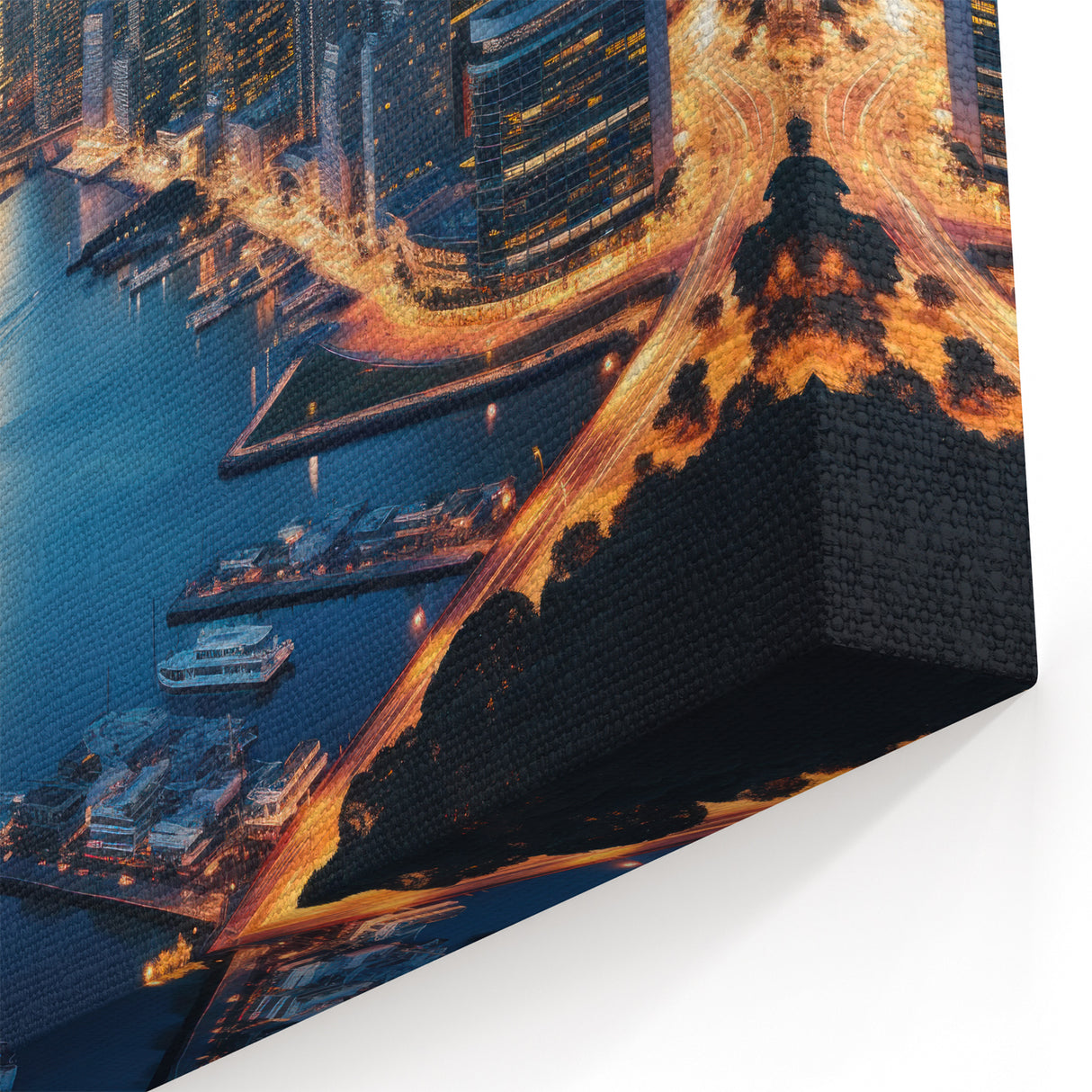 San Francisco Skyline Art | Majestic Waterfront at Dusk | Canvas Print