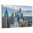 Philadelphia Architecture Art - City Hall Statue and Skyline Photography